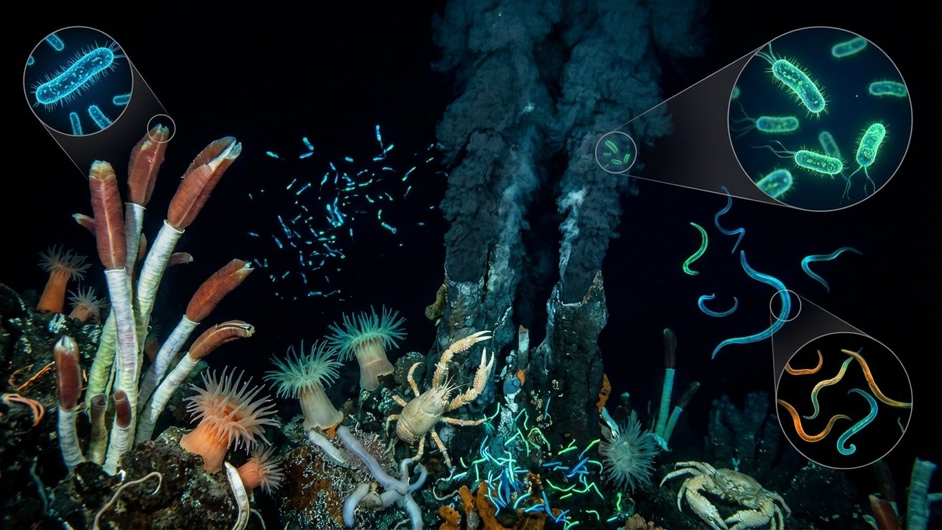 Ni oxygène, ni lumière : ces organismes survivent là où la vie devrait être impossible