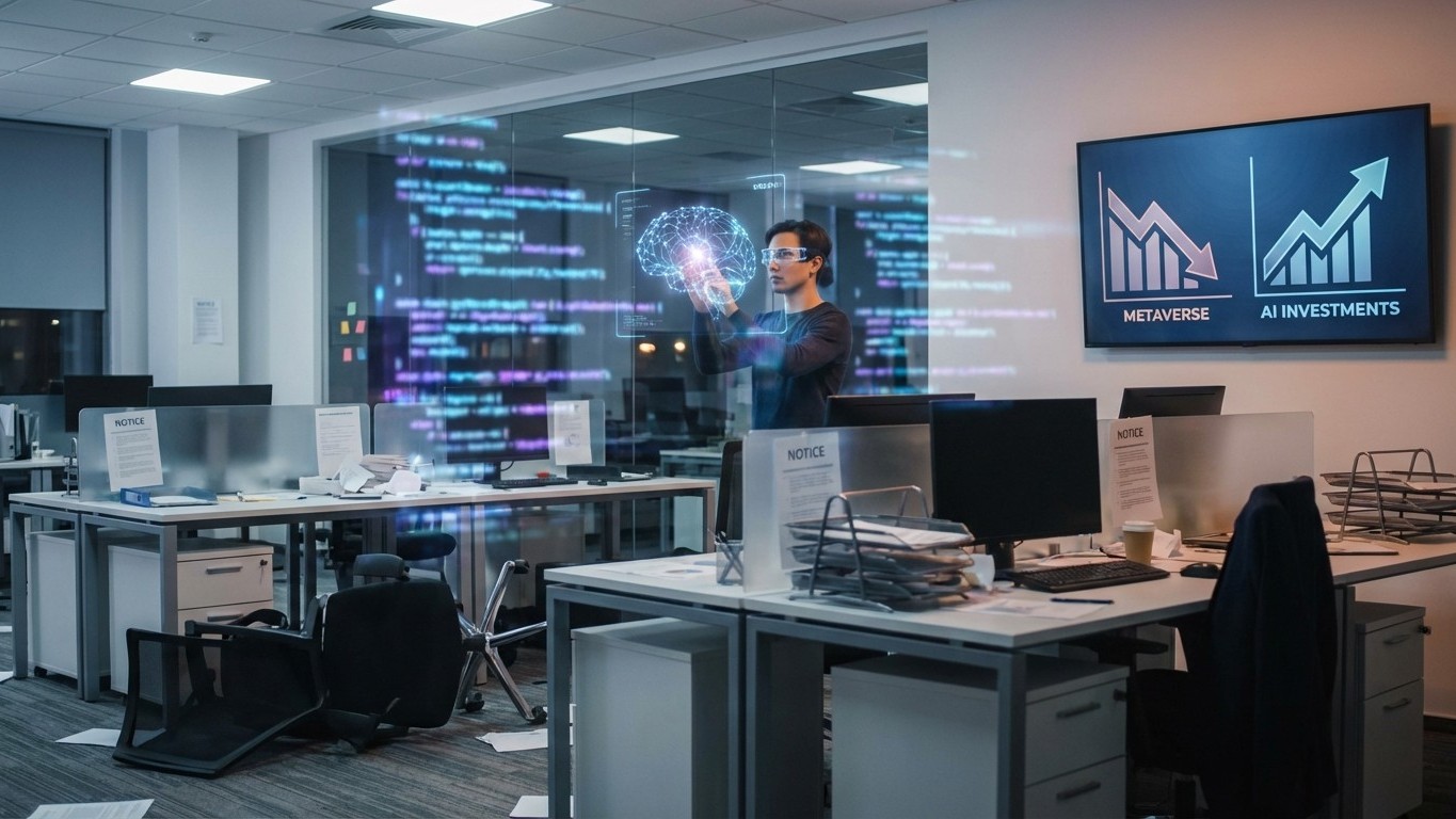 Milliards perdus, employés licenciés : la raison cachée qui pousse Zuckerberg à tout miser sur le métaverse