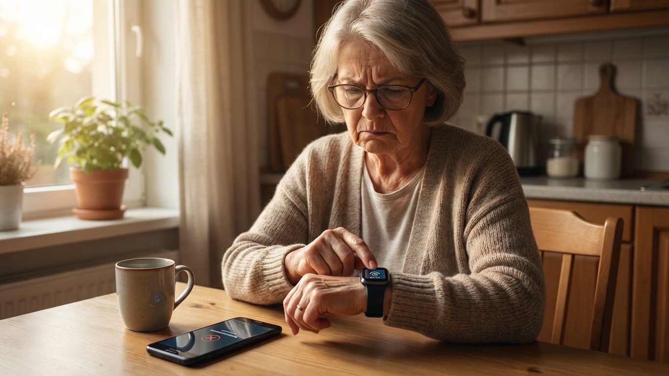 J'ai offert une montre connectée à ma mère : l'erreur que j'aurais dû vérifier avant l'achat