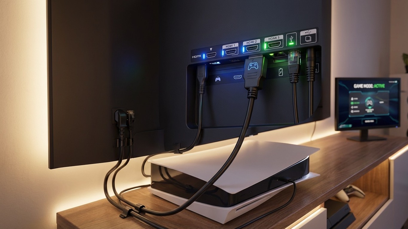 Votre téléviseur a peut-être ce port qui bride vos performances en jeu sans que vous le sachiez