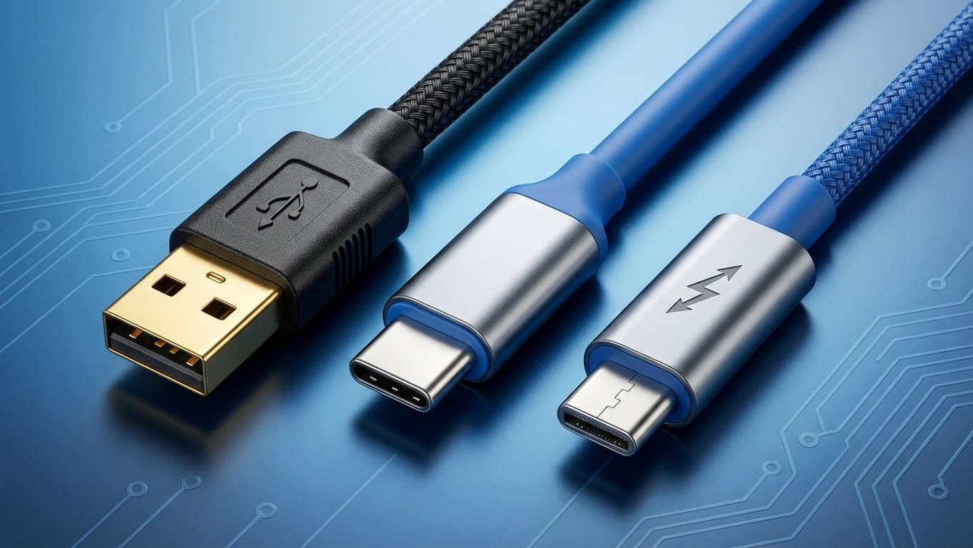 USB-A, USB-C, Thunderbolt : ce que personne ne vous explique avant d'acheter un câble