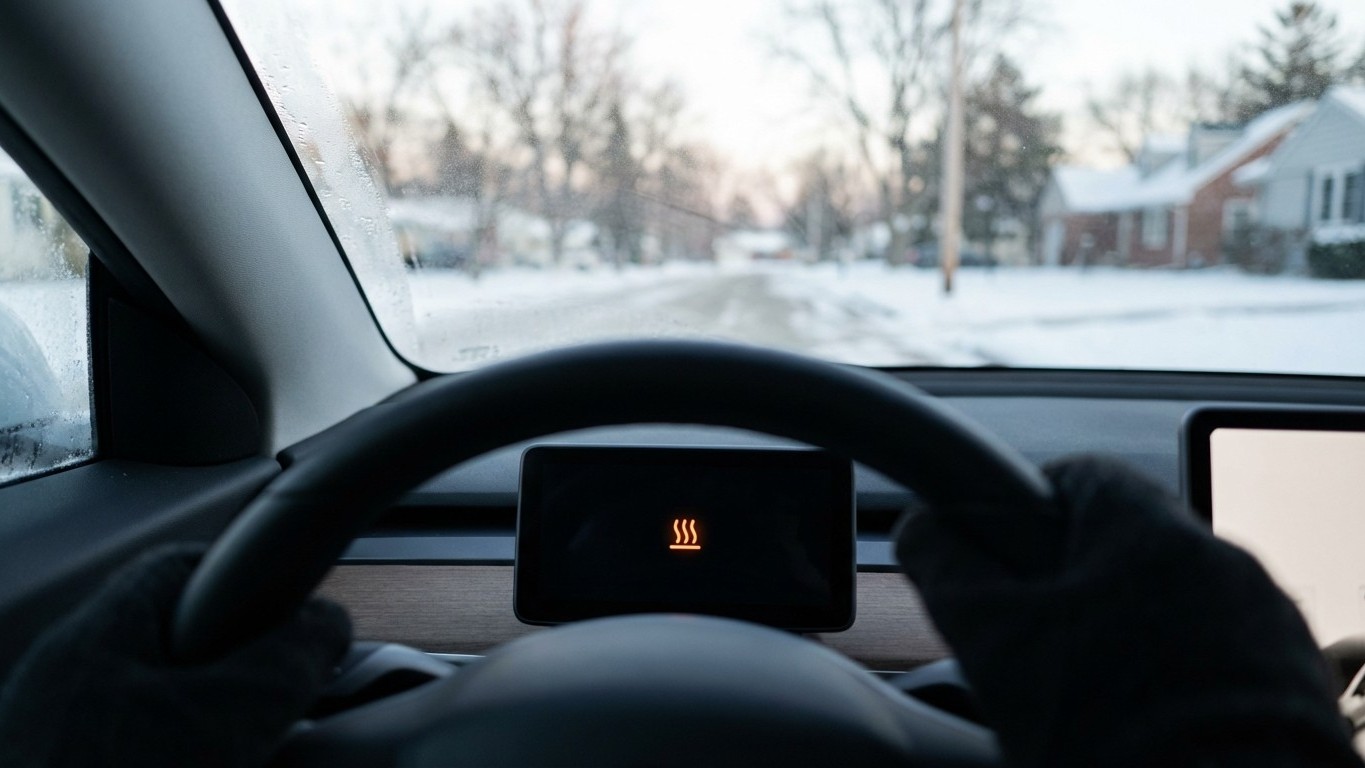 Voiture électrique : le réflexe qui vous coûte 30% d'autonomie en hiver.