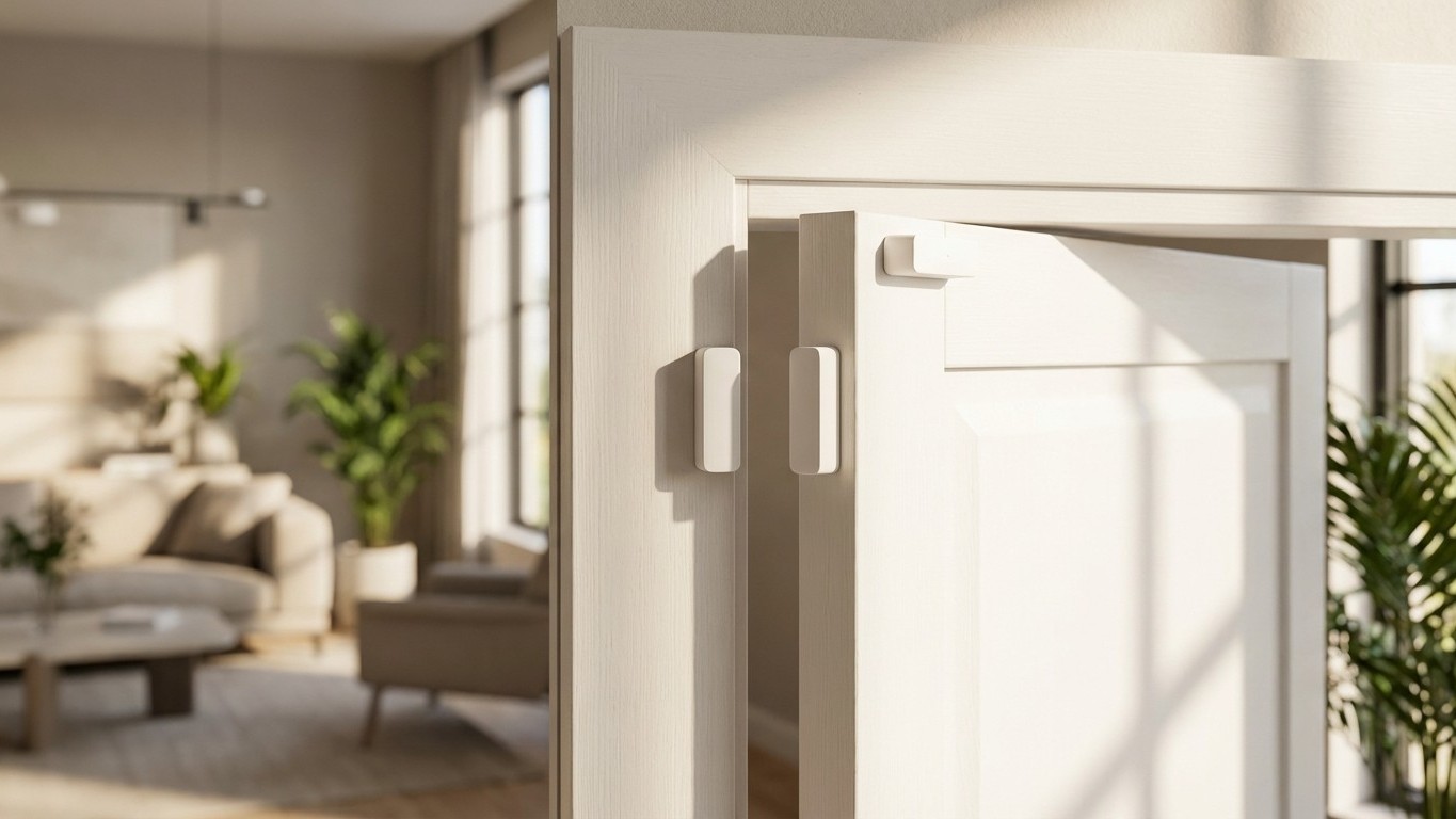 Détecteur d’ouverture porte et fenêtre connecté : installation, réglages et alertes utiles
