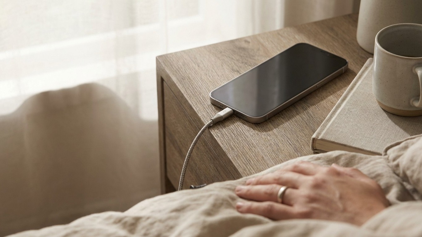« Je chargeais mes objets connectés la nuit » : l'habitude qui ruine leur batterie sans qu'on le sache