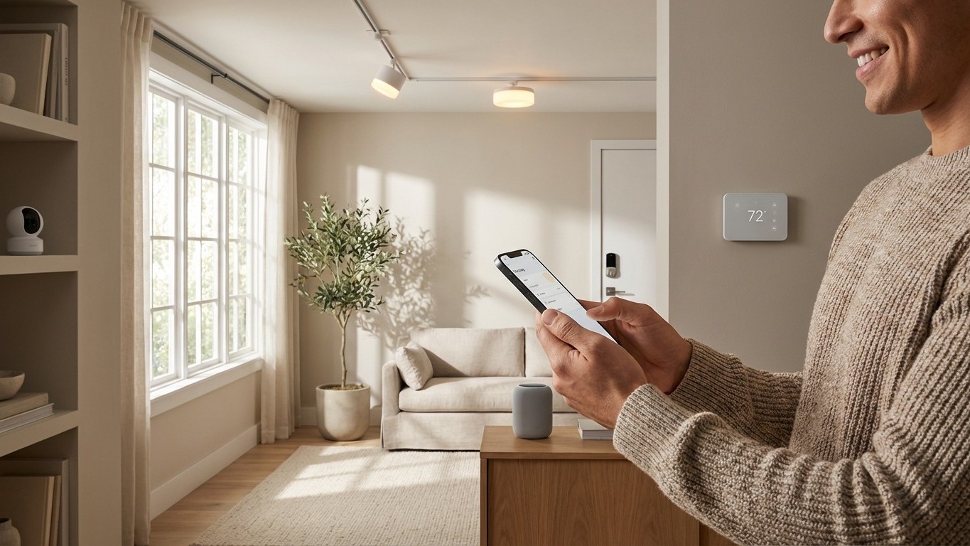 Maison intelligente : guide du débutant (réseau, applis, sécurité, compatibilité)