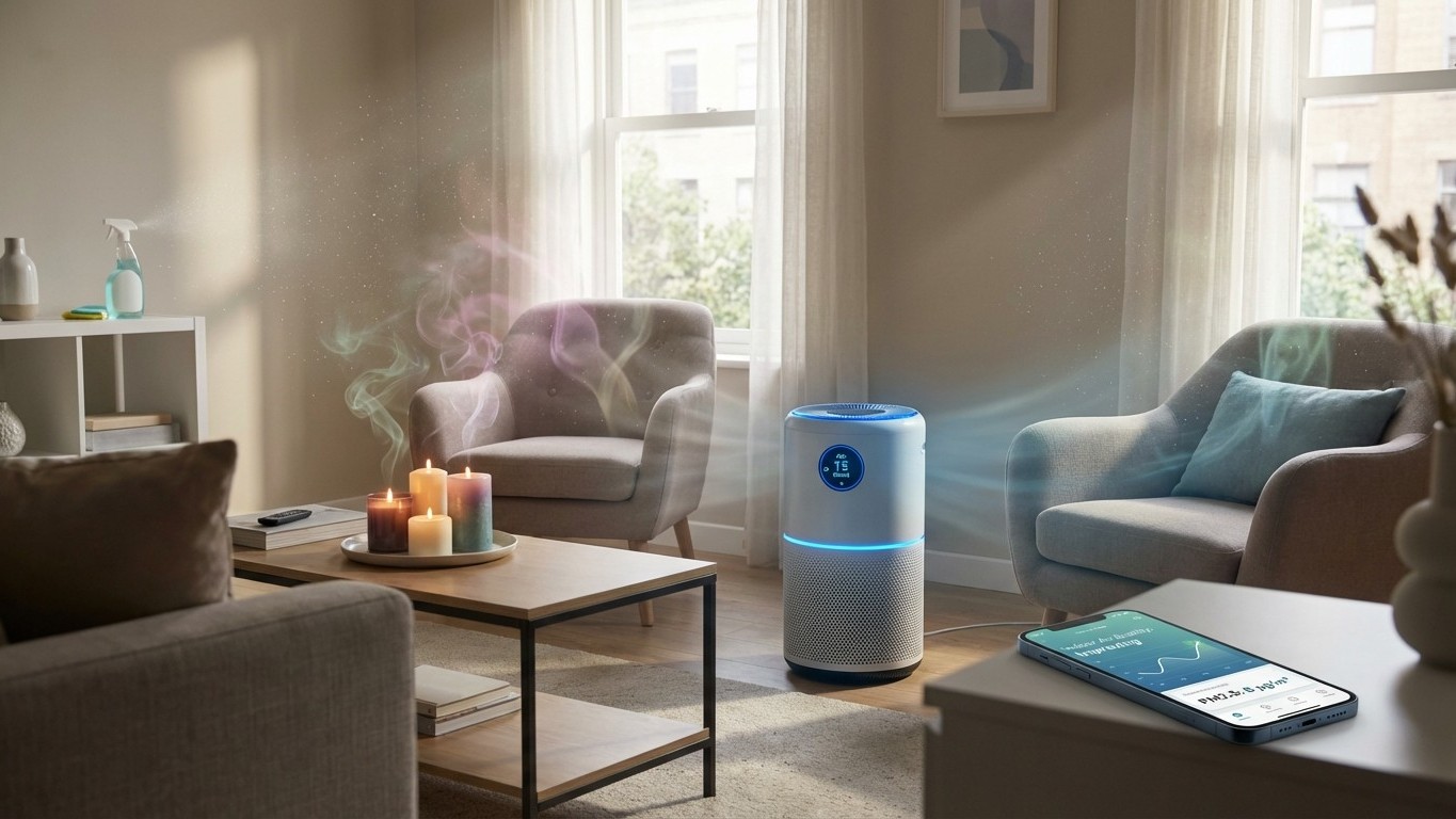 Pollution intérieure : comment vos objets et gestes du quotidien transforment l’air de votre maison (et les solutions tech...