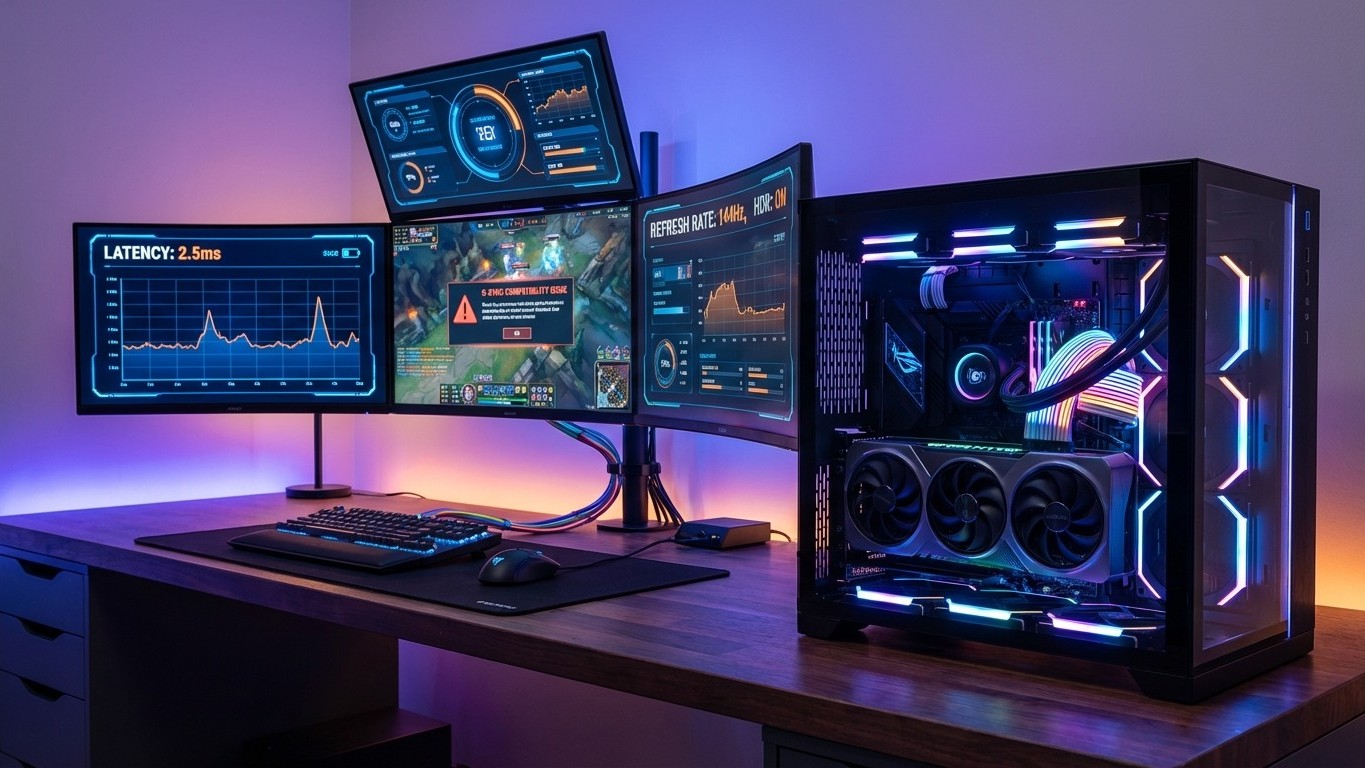 RTX série 50 : ces 5 specs d'écran que personne ne vérifie et qui ruinent l'expérience gaming