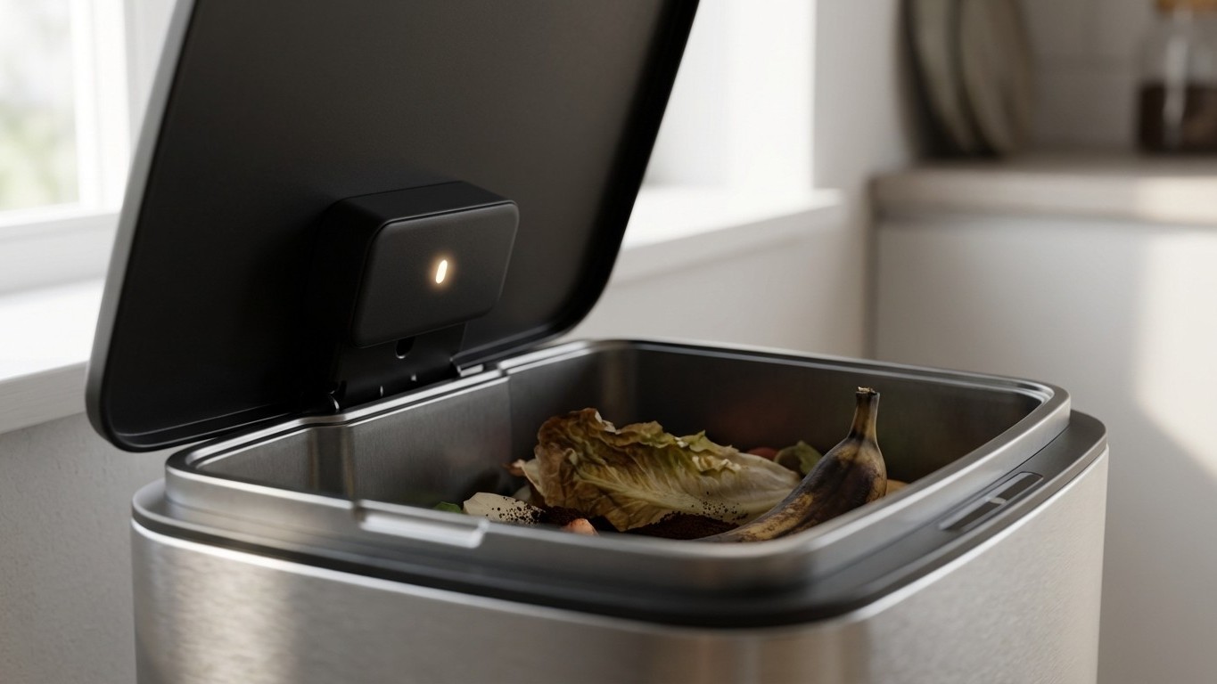 Ce capteur collé dans ma poubelle m'a révélé combien de kilos de nourriture je jetais chaque mois : le chiffre fait mal