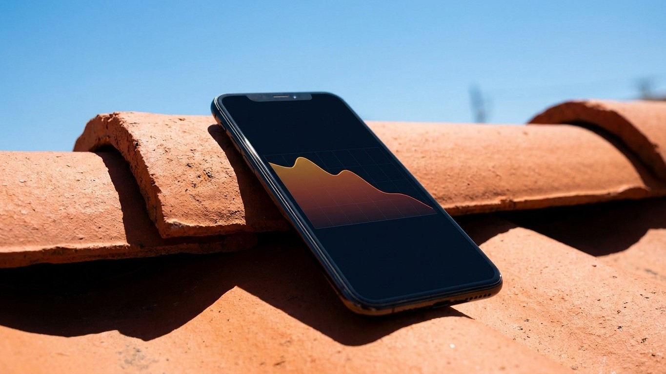 J'ai connecté mes panneaux solaires à une appli de monitoring : les chiffres en pleine chaleur ne ressemblaient pas du tou...