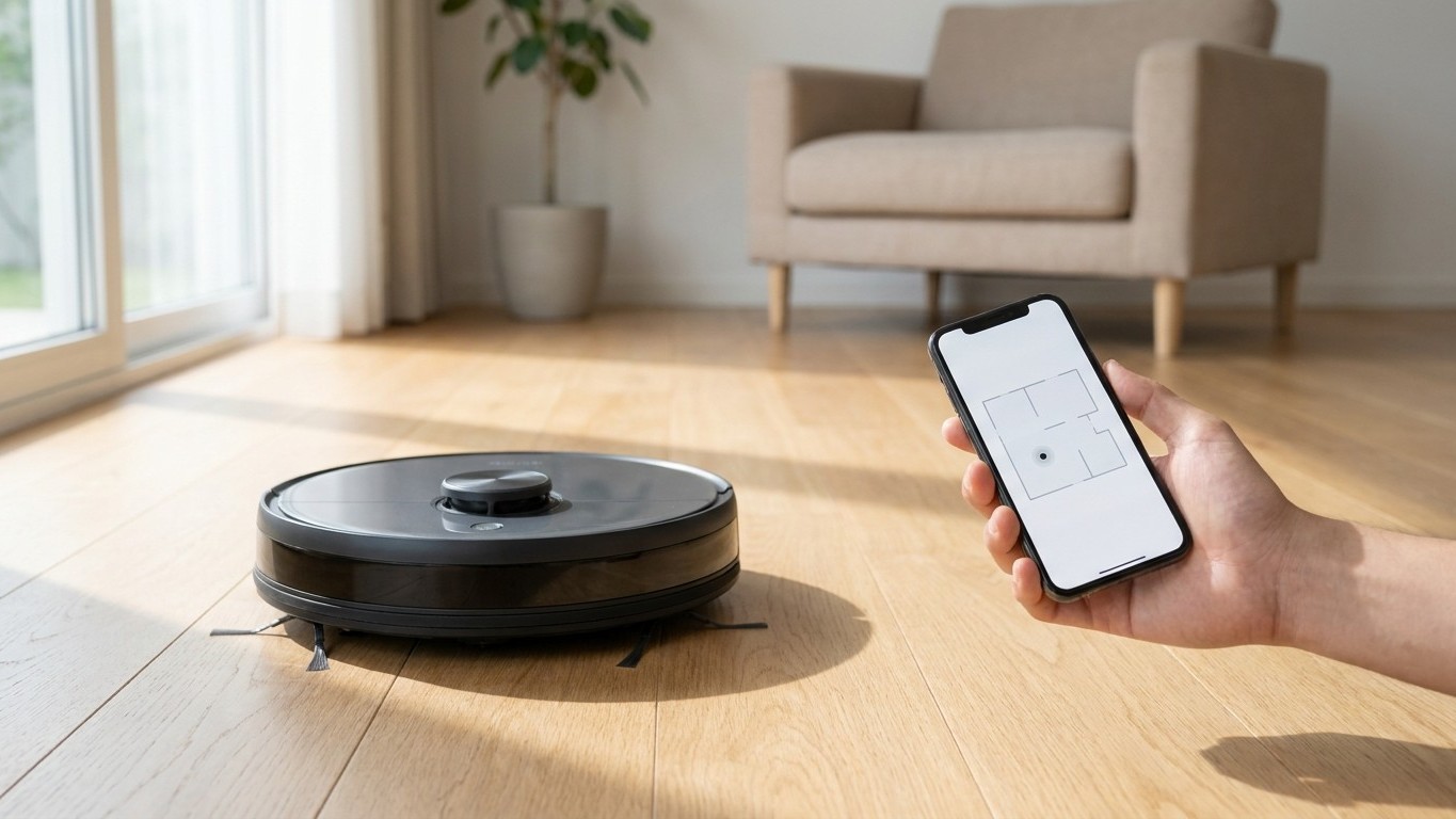 J'ai laissé mon aspirateur robot cartographier tout l'appartement pour gagner du temps : le jour où j'ai ouvert l'applicat...