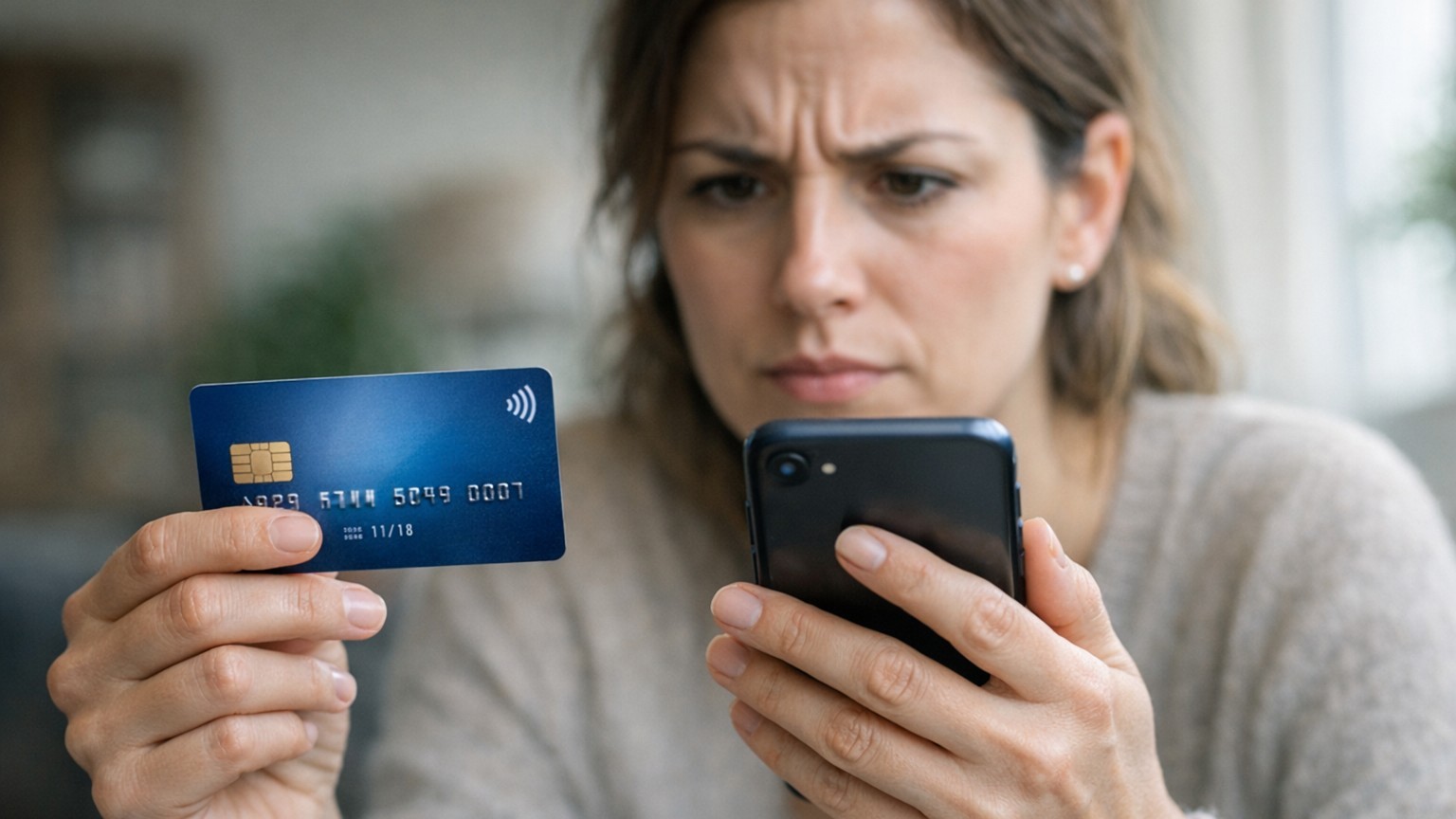 J'ai scanné le QR code reçu avec ma nouvelle carte bancaire : en ouvrant le lien, j'ai compris ce que les escrocs avaient ...