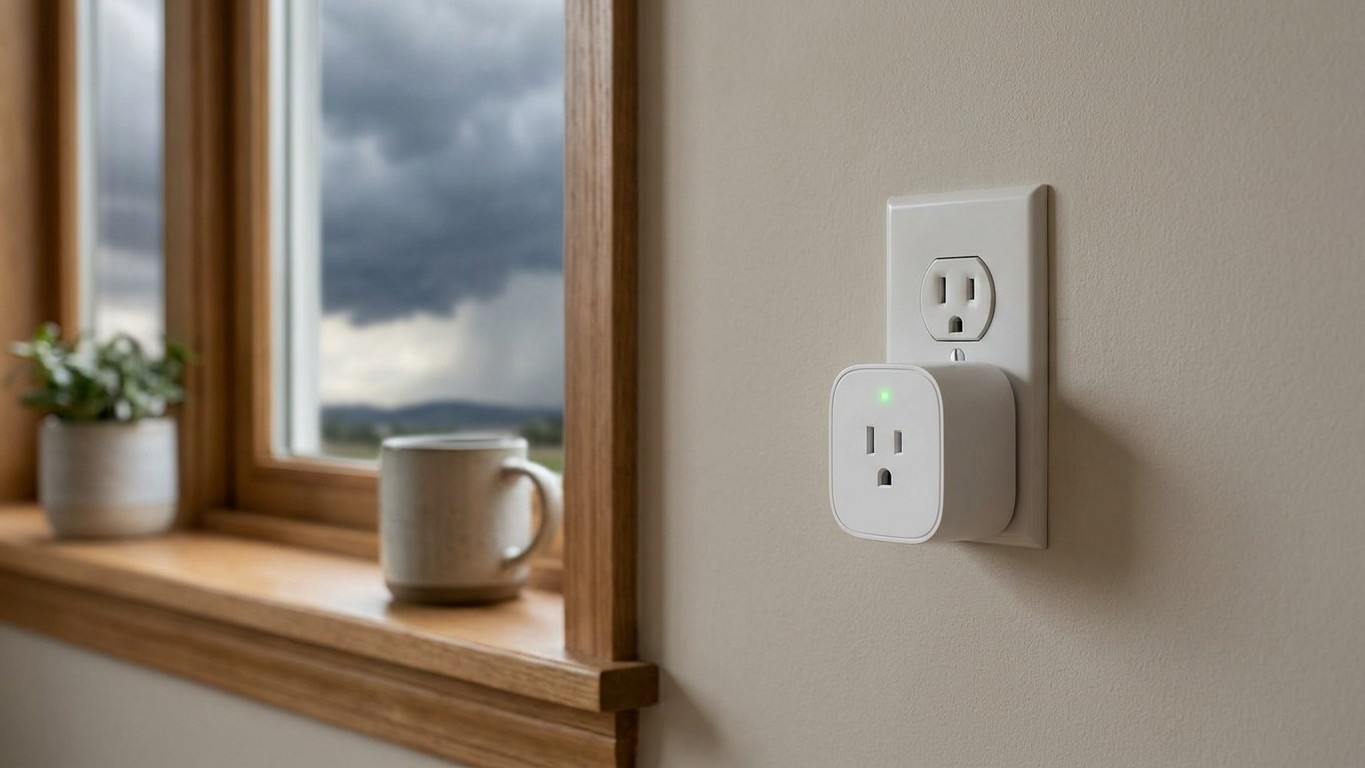 Fini l'électroménager grillé par la foudre chaque été : cette prise connectée coupe le courant à distance dès l'alerte Mét...