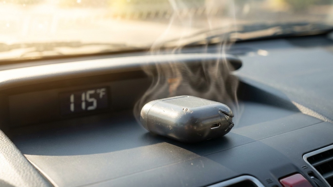 Je laissais mes écouteurs sans fil dans la voiture tout l'été : le jour où j'ai voulu les recharger, j'ai compris ce que l...