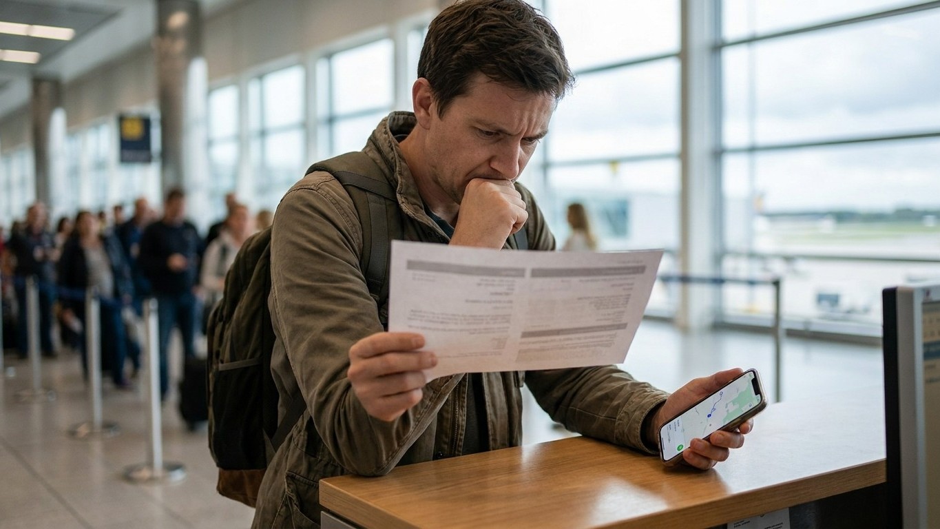 On s'obstine tous à suivre notre bagage perdu sur l'appli Localiser, alors que c'est ce courrier envoyé dans les premiers ...