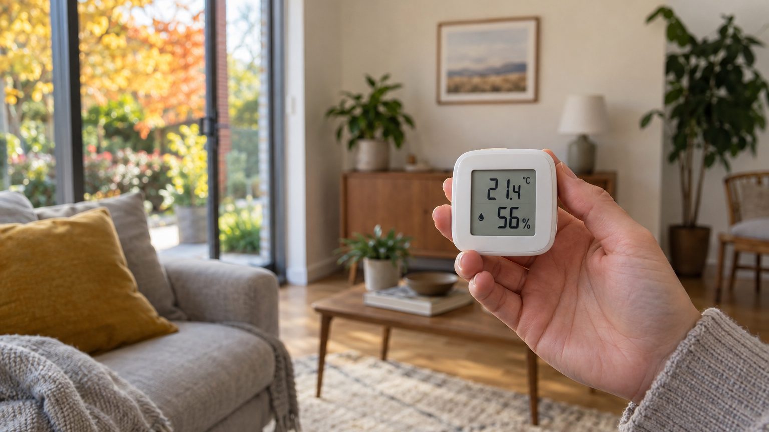 Hygromètre connecté : quel taux d'humidité idéal viser dans chaque pièce, et comment savoir si la mesure est fiable